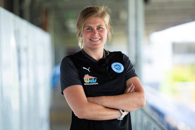 13 07 2020 Football, Regionalliga West, 2020 2021, portrait appointment Imke Wübbenhorst as coach of VfL Sportfreunde Lotte Photo Noah Wedel Lotte Nordrhein Westfalen Germany Stadium at Lotter Kreuz