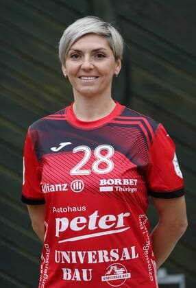 Handball 1 Bundesliga Women THC team photo shoot 15 07 2020, Schönstedt, Baumkronenpfad, Handball 1 Bundesliga Women, Season 2020 2021, Thüringer Handballclub, THC team photo shoot in picture Lydia Jakubisova