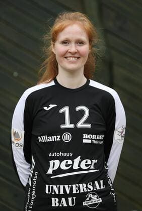 Handball 1 Bundesliga Women THC team photo shoot 15 07 2020, Schönstedt, Baumkronenpfad, Handball 1 Bundesliga Women, Season 2020 2021, Thüringer Handballclub, THC team photo shoot in picture Goalkeeper Marie Skurtveit Davidsen