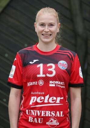 Handball 1 Bundesliga Women THC team photo shoot 15 07 2020, Schönstedt, Baumkronenpfad, Handball 1 Bundesliga Women, season 2020 2021, Thüringer Handballclub, THC team photo shoot in picture Maike Schmelzer