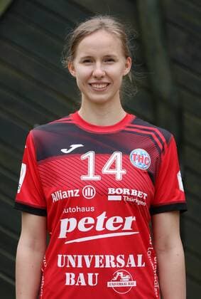 Handball 1 Bundesliga Women THC team photo shoot 15 07 2020, Schönstedt, Baumkronenpfad, Handball 1 Bundesliga Women, Season 2020 2021, Thüringer Handballclub, THC team photo shoot in picture Klara Schlegel