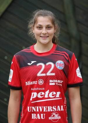 Handball 1 Bundesliga Women THC team photo shoot 15 07 2020, Schönstedt, Baumkronenpfad, Handball 1 Bundesliga Women, Season 2020 2021, Thüringer Handballclub, THC team photo shoot in picture Arwen Rühl