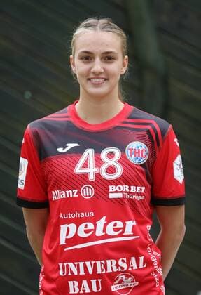Handball 1 Bundesliga Women THC team photo shoot 15 07 2020, Schönstedt, Baumkronenpfad, Handball 1 Bundesliga Women, Season 2020 2021, Thüringer Handballclub, THC team photo shoot in picture Nina Neidhart