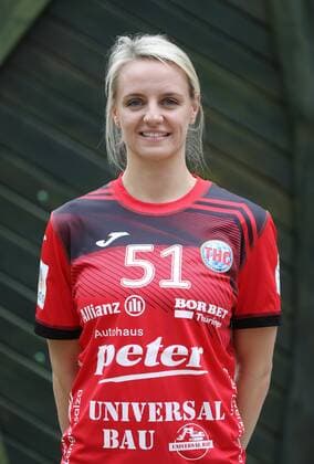 Handball 1 Bundesliga Women THC team photo shoot 15 07 2020, Schönstedt, Baumkronenpfad, Handball 1 Bundesliga Women, Season 2020 2021, Thüringer Handballclub, THC team photo shoot in picture Marketa Jerabkova