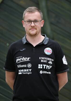 Handball 1 Bundesliga Women THC team photo shoot 15 07 2020, Schönstedt, Baumkronenpfad, Handball 1 Bundesliga Women, Season 2020 2021, Thüringer Handballclub, THC team photo shoot in picture Physiotherapist Martin Trefflich