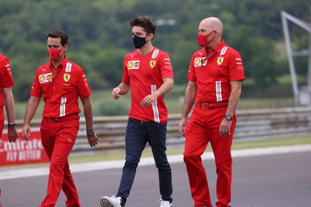 Motorsports: FIA Formula One World Championship, WM, Weltmeisterschaft 2020, Grand Prix of Hungary, 16 Charles Leclerc (MCO, Scuderia Ferrari Mission Winnow), Budapest Hungary