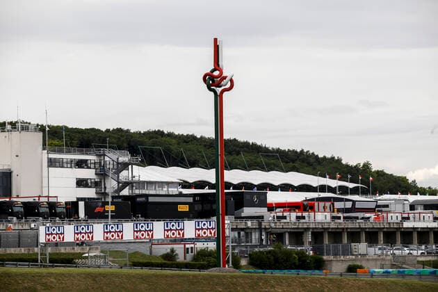 Motorsports: FIA Formula One World Championship, WM, Weltmeisterschaft 2020, Grand Prix of Hungary, Hungaroring, Trucks, Paddock Budapest Hungary