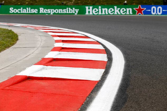 Motorsports: FIA Formula One World Championship, WM, Weltmeisterschaft 2020, Grand Prix of Hungary, Hungaroring, Curbs Budapest Hungary