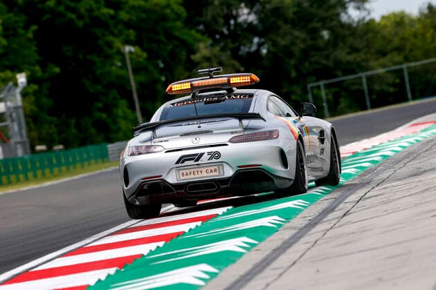 Motorsports: FIA Formula One World Championship, WM, Weltmeisterschaft 2020, Grand Prix of Hungary, F1 Safety Car, Mercedes-AMG GT R Budapest Hungary