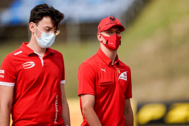 July 16, 2020, Mogyorod, Hungary: MICK SCHUMACHER of Germany and Prema Racing during the 2020 FIA Formula 2 Championship event at the Hungaroring in Mogyorod, Hungary. Mogyorod Hungary - ZUMAg147 20200716_zap_g147_001 Copyright: xJamesxGasperottix