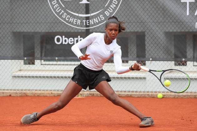 Noma Noha Akugue Hamburg , Orthomol Next Gen Series for juniors, DTB Bundesstützpunkt Oberhaching, Muenchen Orthomol Next Gen Series DTB Bundesstützpunkt Oberhaching Oberhaching Muenchen Bayern Germany 16 July 2020 Copyright: xJuergenxHasenkopfx