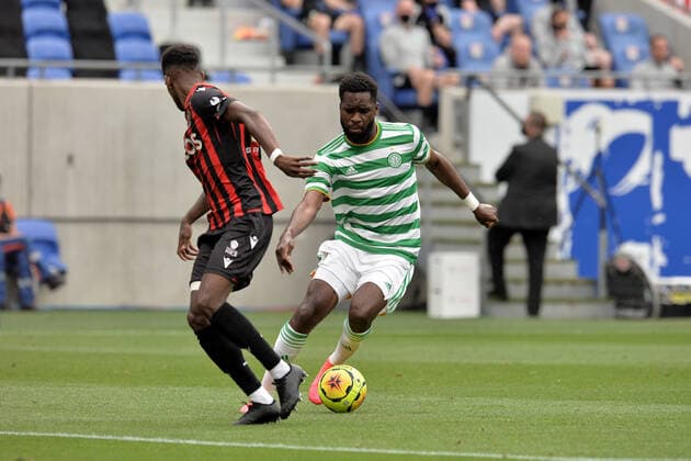 Odsonne Edouard (celtic) FOOTBALL : OGC Nice vs Celtic FC - Trophee Veolia - 16 07 2020 FredericChambert Panoramic 
