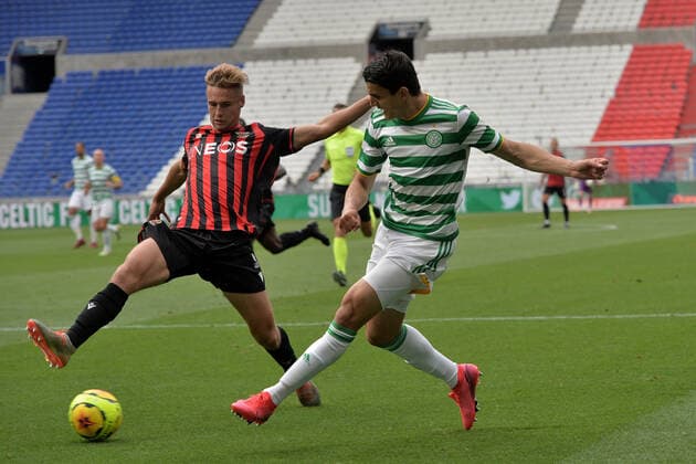 Mohamed Elyounoussi (celtic) FOOTBALL : OGC Nice vs Celtic FC - Trophee Veolia - 16 07 2020 FredericChambert Panoramic 