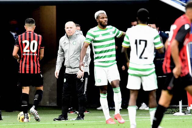 Neil Lennon (entraineur celtic) FOOTBALL : OGC Nice vs Celtic FC - Trophee Veolia - 16 07 2020 FredericChambert Panoramic 