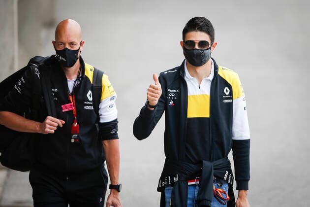 Motorsports: FIA Formula One World Championship, WM, Weltmeisterschaft 2020, Grand Prix of Hungary, 31 Esteban Ocon (FRA, Renault DP World F1 Team), Budapest Hungary