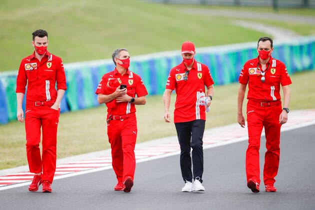 Motorsports: FIA Formula One World Championship, WM, Weltmeisterschaft 2020, Grand Prix of Hungary, 5 Sebastian Vettel (GER, Scuderia Ferrari Mission Winnow), Budapest Hungary