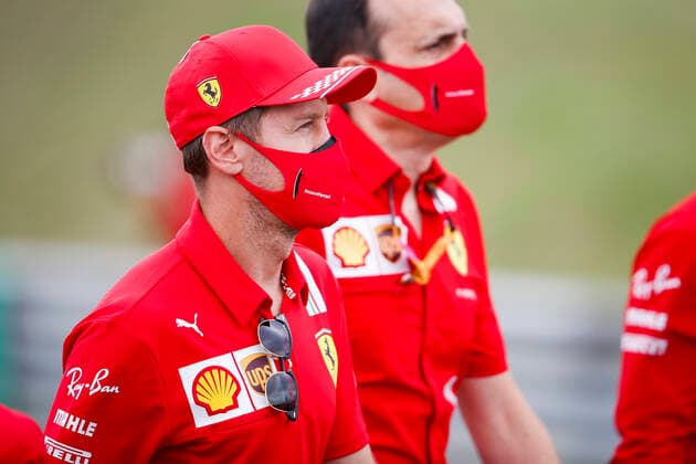Motorsports: FIA Formula One World Championship, WM, Weltmeisterschaft 2020, Grand Prix of Hungary, 5 Sebastian Vettel (GER, Scuderia Ferrari Mission Winnow), Budapest Hungary