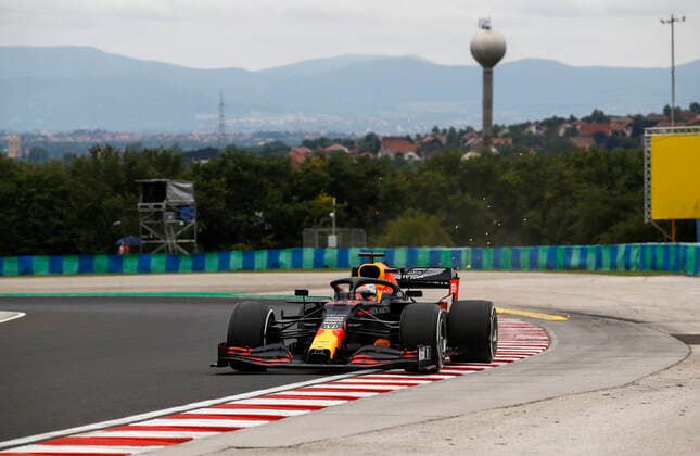 Motorsports: FIA Formula One World Championship, WM, Weltmeisterschaft 2020, Grand Prix of Hungary, 33 Max Verstappen (NLD, Aston Martin Red Bull Racing), Budapest Hungary