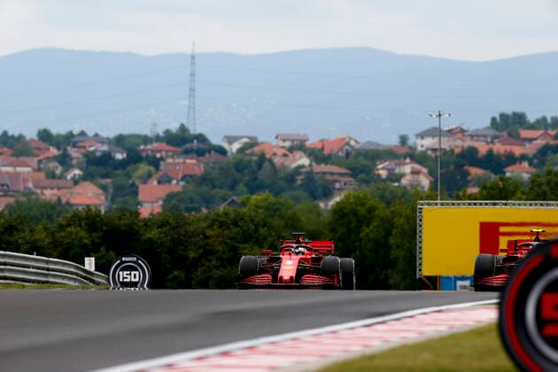 Motorsports: FIA Formula One World Championship, WM, Weltmeisterschaft 2020, Grand Prix of Hungary, 5 Sebastian Vettel (GER, Scuderia Ferrari Mission Winnow), Budapest Hungary