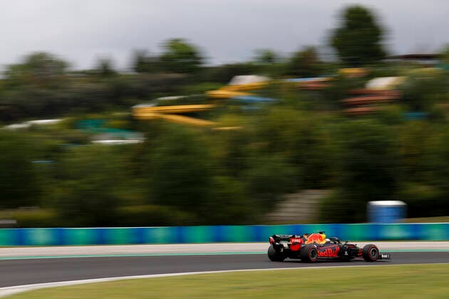 Motorsports: FIA Formula One World Championship, WM, Weltmeisterschaft 2020, Grand Prix of Hungary, 33 Max Verstappen (NLD, Aston Martin Red Bull Racing), Budapest Hungary