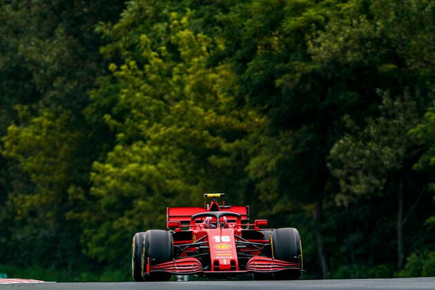 Motorsports: FIA Formula One World Championship, WM, Weltmeisterschaft 2020, Grand Prix of Hungary, 16 Charles Leclerc (MCO, Scuderia Ferrari Mission Winnow), Budapest Hungary
