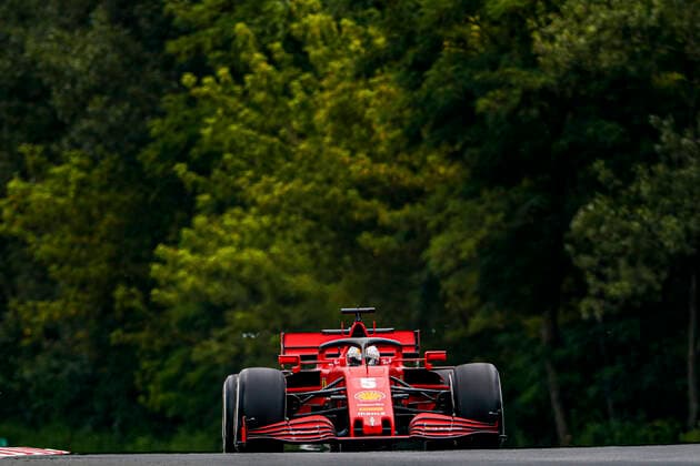 Motorsports: FIA Formula One World Championship, WM, Weltmeisterschaft 2020, Grand Prix of Hungary, 5 Sebastian Vettel (GER, Scuderia Ferrari Mission Winnow), Budapest Hungary