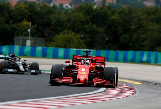 Motorsports: FIA Formula One World Championship, WM, Weltmeisterschaft 2020, Grand Prix of Hungary, 5 Sebastian Vettel (GER, Scuderia Ferrari Mission Winnow), Budapest Hungary