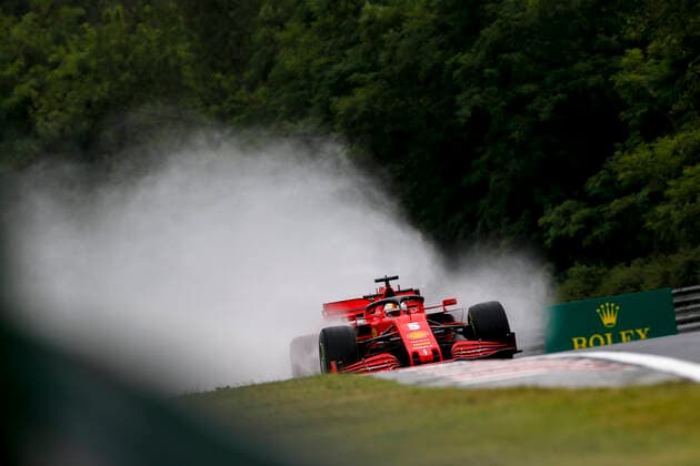 Motorsports: FIA Formula One World Championship, WM, Weltmeisterschaft 2020, Grand Prix of Hungary, 5 Sebastian Vettel (GER, Scuderia Ferrari Mission Winnow), Budapest Hungary