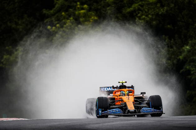 Motorsports: FIA Formula One World Championship, WM, Weltmeisterschaft 2020, Grand Prix of Hungary, 4 Lando Norris (GBR, McLaren F1 Team), Budapest Hungary