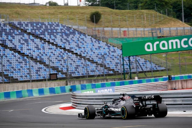 Motorsports: FIA Formula One World Championship, WM, Weltmeisterschaft 2020, Grand Prix of Hungary, 44 Lewis Hamilton (GBR, Mercedes-AMG Petronas Formula One Team), Budapest Hungary
