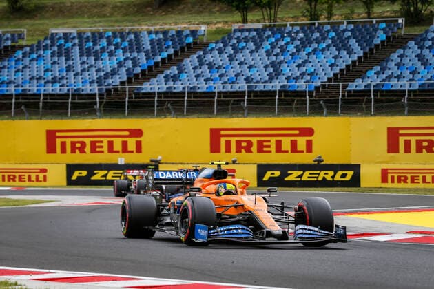 Motorsports: FIA Formula One World Championship, WM, Weltmeisterschaft 2020, Grand Prix of Hungary, 4 Lando Norris (GBR, McLaren F1 Team), Budapest Hungary