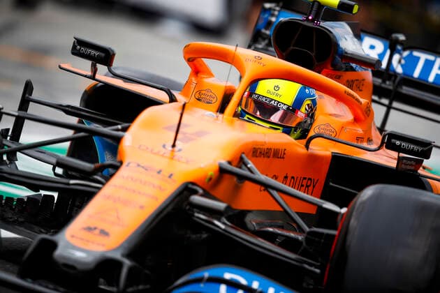 Motorsports: FIA Formula One World Championship, WM, Weltmeisterschaft 2020, Grand Prix of Hungary, 4 Lando Norris (GBR, McLaren F1 Team), Budapest Hungary