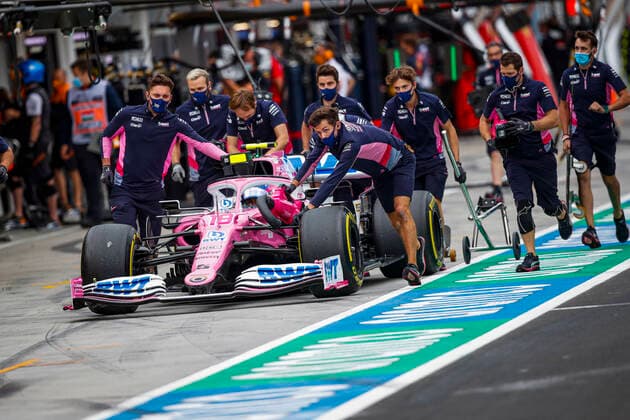 Motorsports: FIA Formula One World Championship, WM, Weltmeisterschaft 2020, Grand Prix of Hungary, 18 Lance Stroll (CAN, BWT Racing Point F1 Team), Budapest Hungary