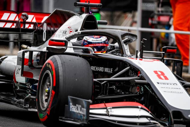 Motorsports: FIA Formula One World Championship, WM, Weltmeisterschaft 2020, Grand Prix of Hungary, 8 Romain Grosjean (FRA, Haas F1 Team), Budapest Hungary
