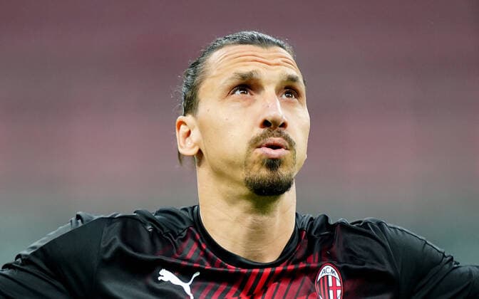Photo LaPresse - Spada July 18 , 2020 Milan ( Italy ) Soccer A.C. Milan- Season 2019-2020 - Serie A Milan vs Bologna In the pic. Zlatan Ibrahimovic  Copyright: xSpada LaPressex