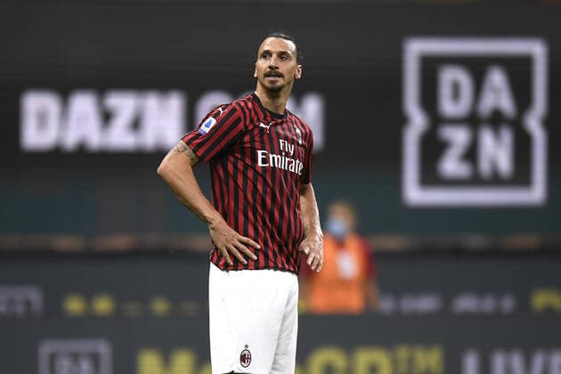 Milano 18 07 2020 - campionato di calcio serie A Milan-Bologna foto Image nella foto: Zlatan Ibrahimovic 