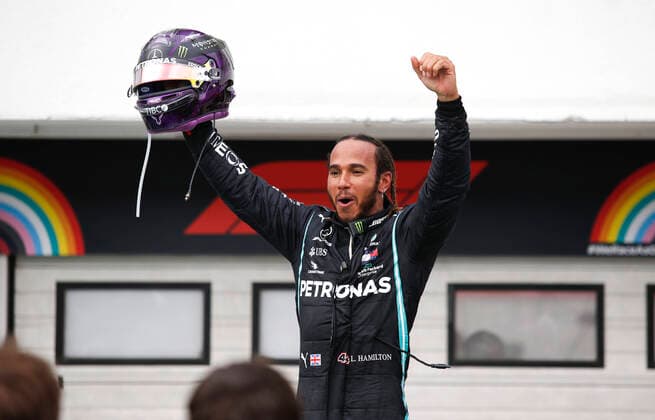 Bilder des Jahres 2020, Sport 07 Juli Sport Themen der Woche KW29 Motorsports: FIA Formula One World Championship, WM, Weltmeisterschaft 2020, Grand Prix of Hungary, 44 Lewis Hamilton (GBR, Mercedes-AMG Petronas Formula One Team), Budapest Hungary