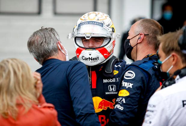 Motorsports: FIA Formula One World Championship, WM, Weltmeisterschaft 2020, Grand Prix of Hungary, 33 Max Verstappen (NLD, Aston Martin Red Bull Racing), Budapest Hungary