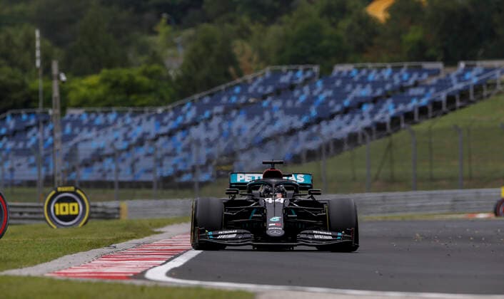 Motorsports: FIA Formula One World Championship, WM, Weltmeisterschaft 2020, Grand Prix of Hungary, 44 Lewis Hamilton (GBR, Mercedes-AMG Petronas Formula One Team), Budapest Hungary
