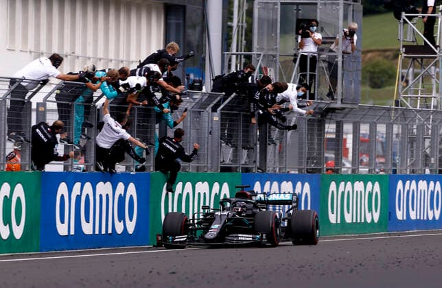 Motorsports: FIA Formula One World Championship, WM, Weltmeisterschaft 2020, Grand Prix of Hungary, 44 Lewis Hamilton (GBR, Mercedes-AMG Petronas Formula One Team), Budapest Hungary