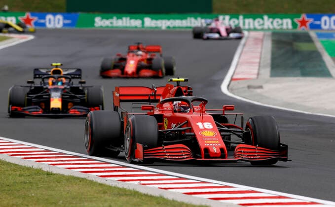 Motorsports: FIA Formula One World Championship, WM, Weltmeisterschaft 2020, Grand Prix of Hungary, 16 Charles Leclerc (MCO, Scuderia Ferrari Mission Winnow), Budapest Hungary