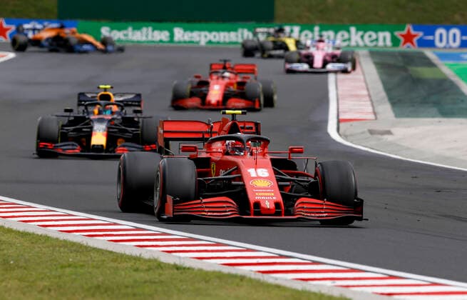 Motorsports: FIA Formula One World Championship, WM, Weltmeisterschaft 2020, Grand Prix of Hungary, 16 Charles Leclerc (MCO, Scuderia Ferrari Mission Winnow), Budapest Hungary