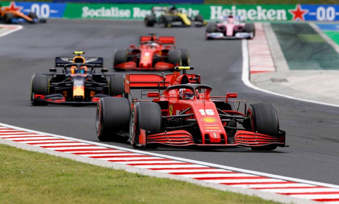 Motorsports: FIA Formula One World Championship, WM, Weltmeisterschaft 2020, Grand Prix of Hungary, 16 Charles Leclerc (MCO, Scuderia Ferrari Mission Winnow), Budapest Hungary