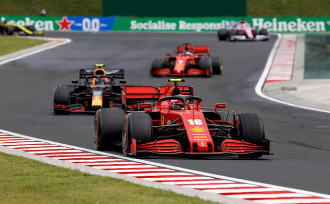 Motorsports: FIA Formula One World Championship, WM, Weltmeisterschaft 2020, Grand Prix of Hungary, 16 Charles Leclerc (MCO, Scuderia Ferrari Mission Winnow), Budapest Hungary