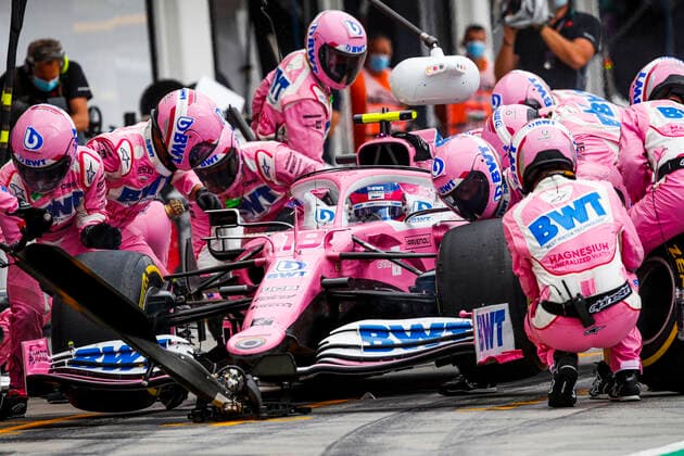Motorsports: FIA Formula One World Championship, WM, Weltmeisterschaft 2020, Grand Prix of Hungary, 18 Lance Stroll (CAN, BWT Racing Point F1 Team), Budapest Hungary