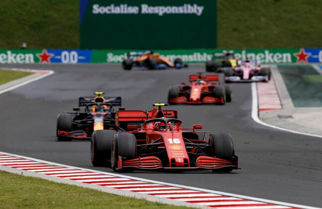 Motorsports: FIA Formula One World Championship, WM, Weltmeisterschaft 2020, Grand Prix of Hungary, 16 Charles Leclerc (MCO, Scuderia Ferrari Mission Winnow), Budapest Hungary