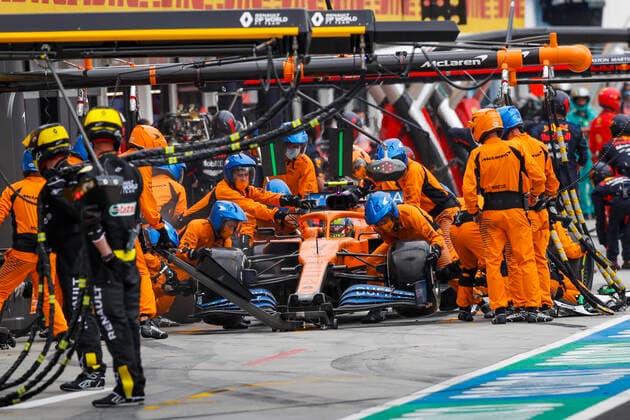Motorsports: FIA Formula One World Championship, WM, Weltmeisterschaft 2020, Grand Prix of Hungary, 4 Lando Norris (GBR, McLaren F1 Team), Budapest Hungary