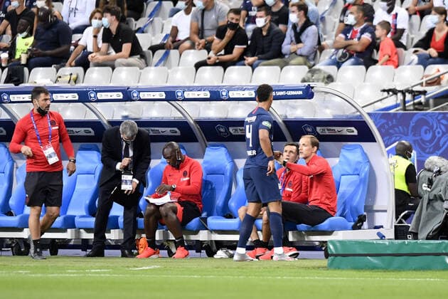 THOMAS TUCHEL (ENTRAINEUR PSG) FOOTBALL : Paris SG vs Saint Etienne - Coupe de France - Finale - 24 07 2020 FEP Panoramic 