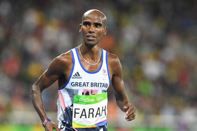 Rio 2016, Olympische Sommerspiele, Olympic Summer Games, Leichtathletik, Athletics, Track & Field, 14.08.2016, Rio de Janeiro, RIO2016, Mo Farah Grossbritannien 10000m , *** Rio 2016, Summer Olympic Games, Olympic Summer Games, Athletics, Track Field, 14 08 2016, Rio de Janeiro, RIO2016, Mo Farah Great Britain 10000m ,