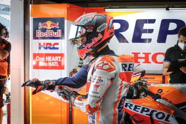 Qualifying of all categories for the MotoGP Andalucia Grand Prix in Jerez, July 25, 2020. Clasificación de todas las categorías para el Gran Premio de Andalucia de MotoGP en Jerez, 25 de julio de 2020. Marc Marquez MotoGP.com Cordon Press Cordon Press *** Qualifying of all categories for the MotoGP Andalucia Grand Prix in Jerez, July 25, 2020 Marc Marquez MotoGP com Cordon Press  xx xx